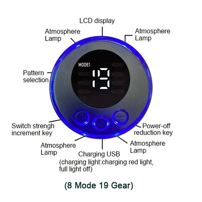 USB Rechargeable Abdominal Muscle Stimulator